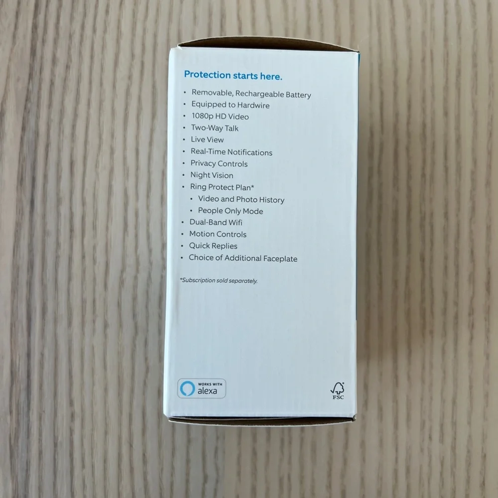 Ring easy box unused