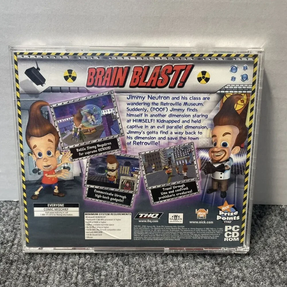 Nickelodeon jimmy neutron