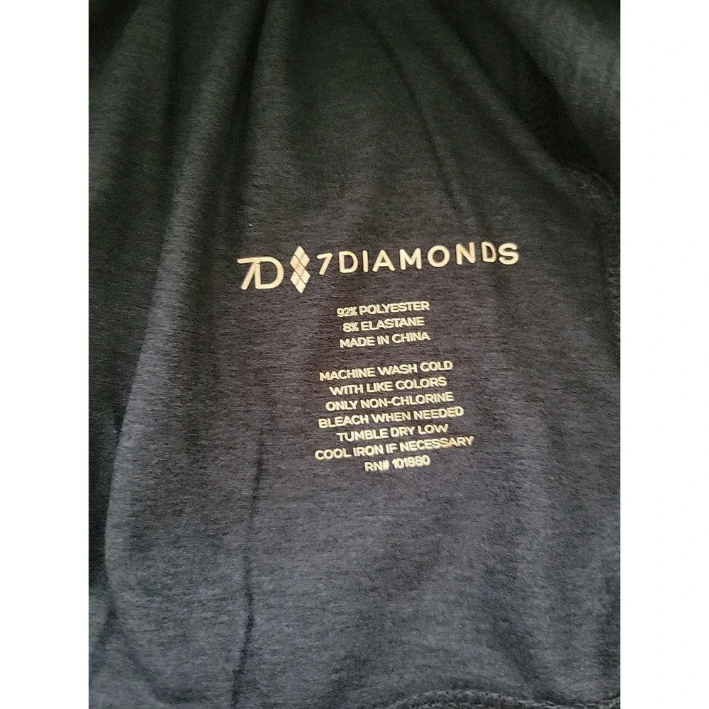 7 Diamonds zip diamonds