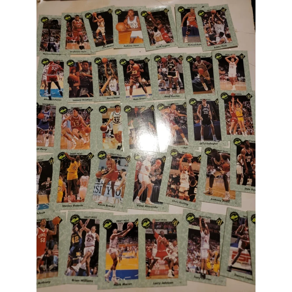 35 Classic Premiere Edition Basketball Cards 1991 1990s Vintage Ncaa