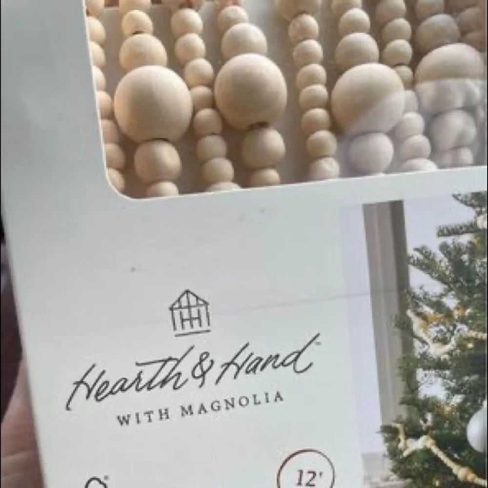 Hearth & Hand magnolia 12 garland