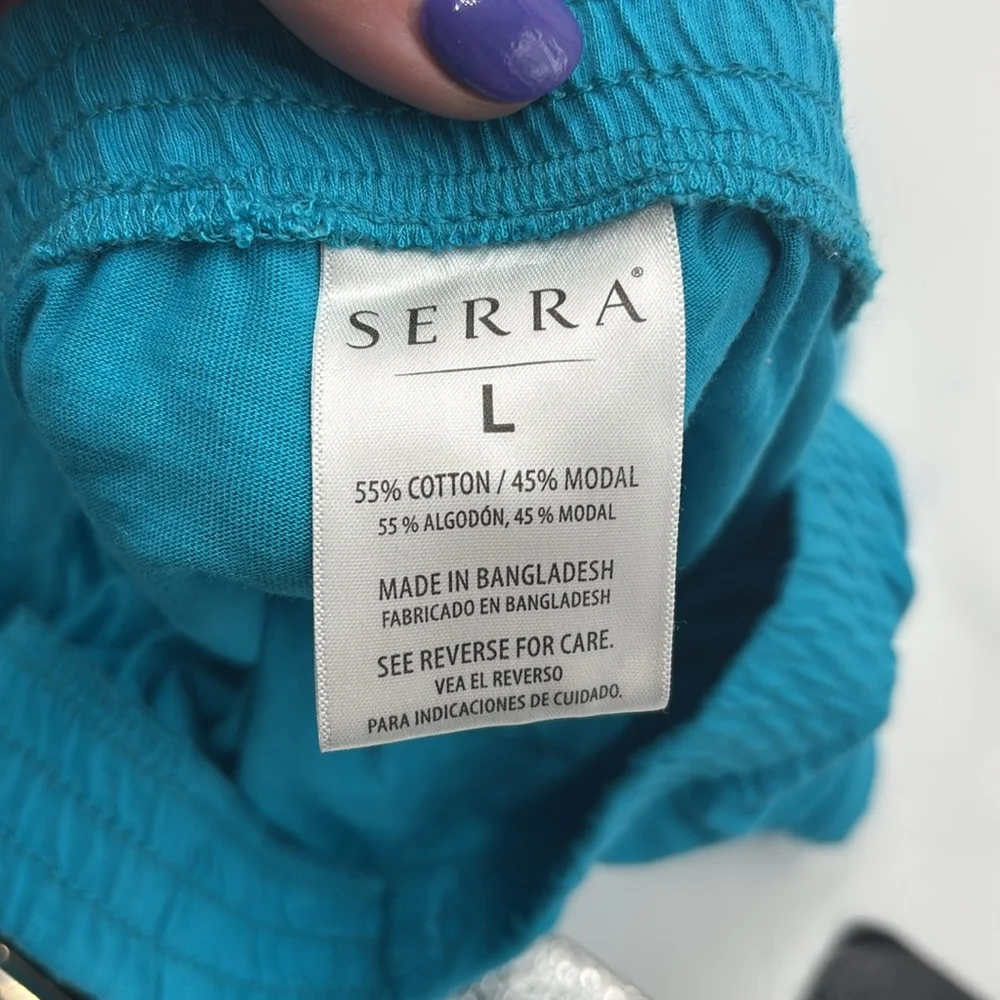 Serra gently worn