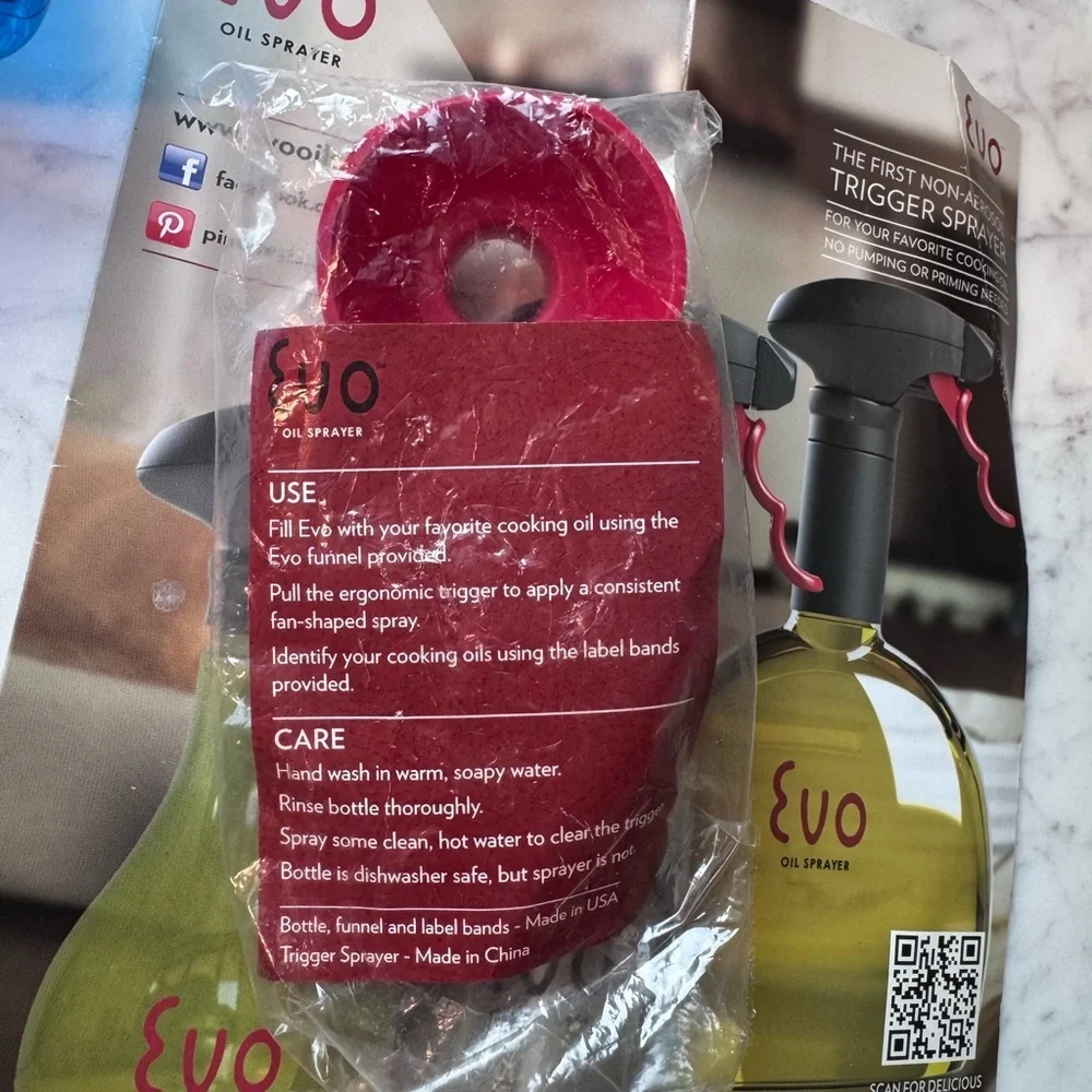 evo sprayers booklet used