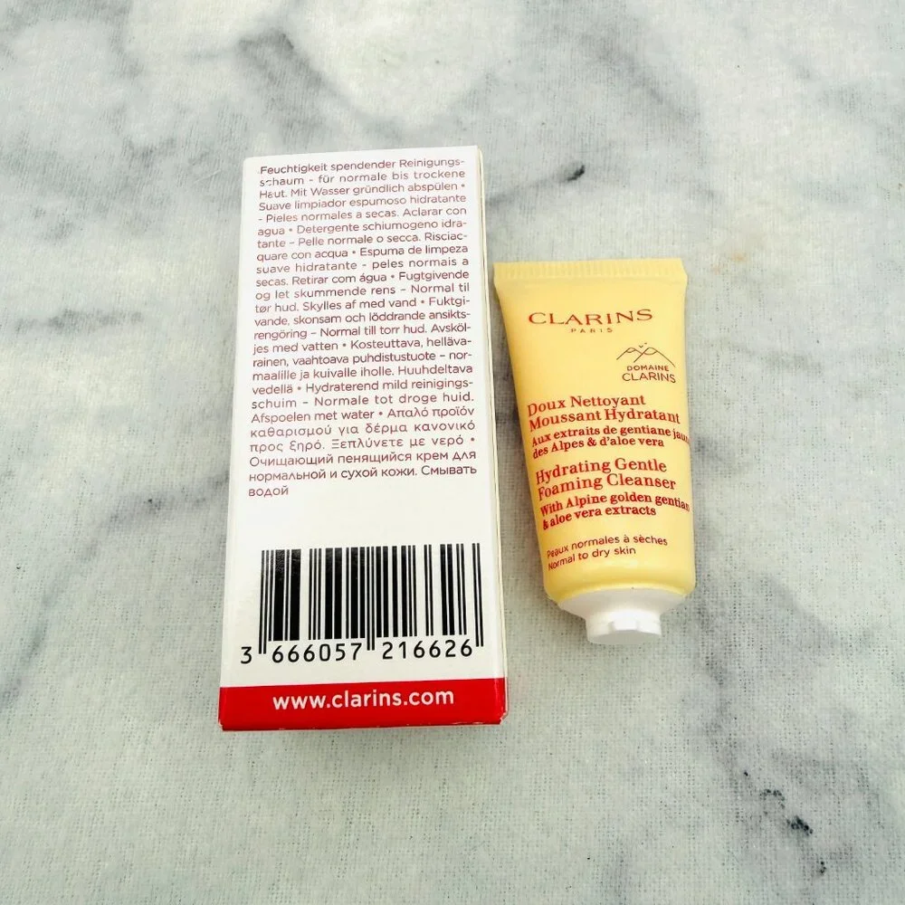 Clarins includes concentrate vacation