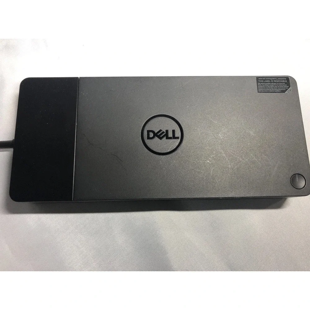 Dell K20A001 E-Port Docking Station – USB 3.0, DisplayPort, VGA, No Power Cord