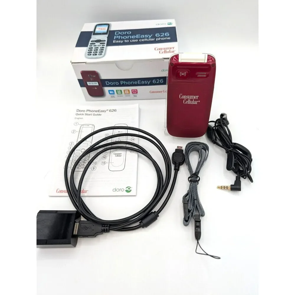 Consumer Cellular box phoneeasy