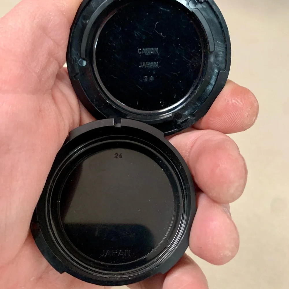 Canon caps both very