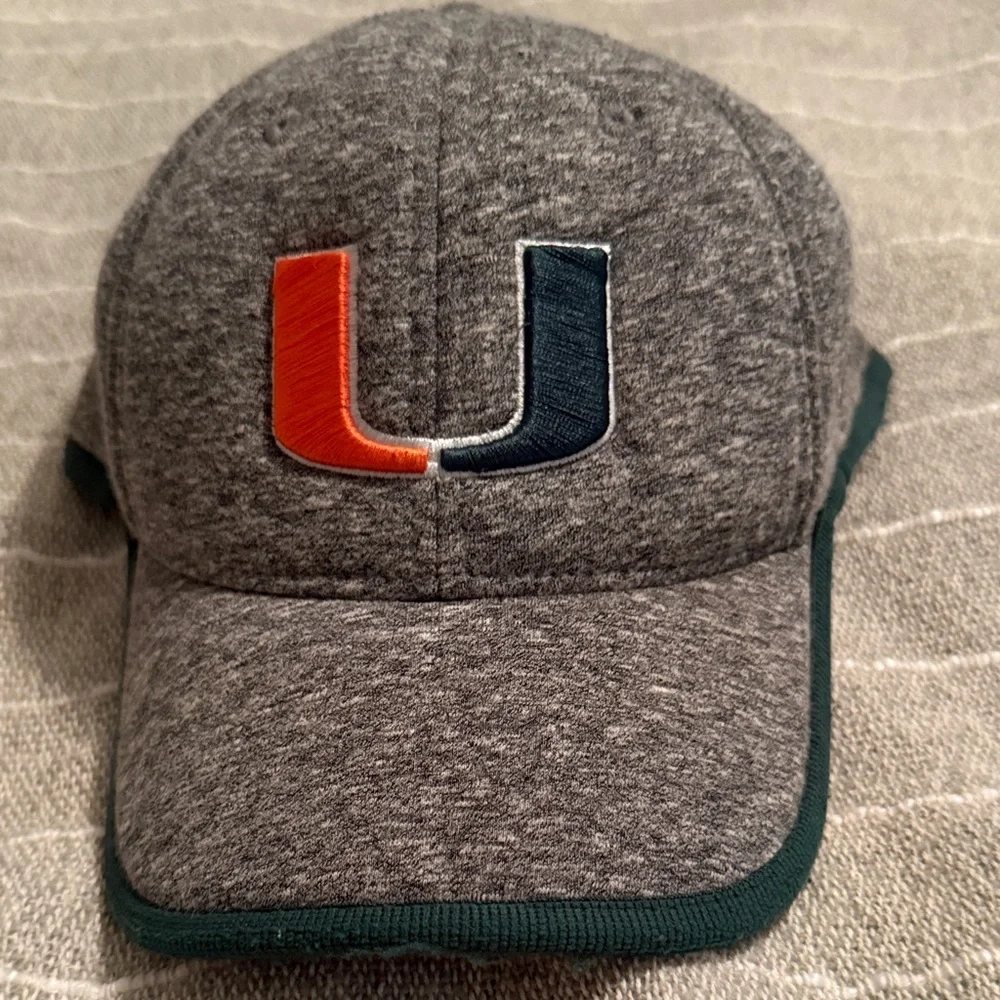 UM (university of Miami ) Canes Cap with Orange and Green Logo
