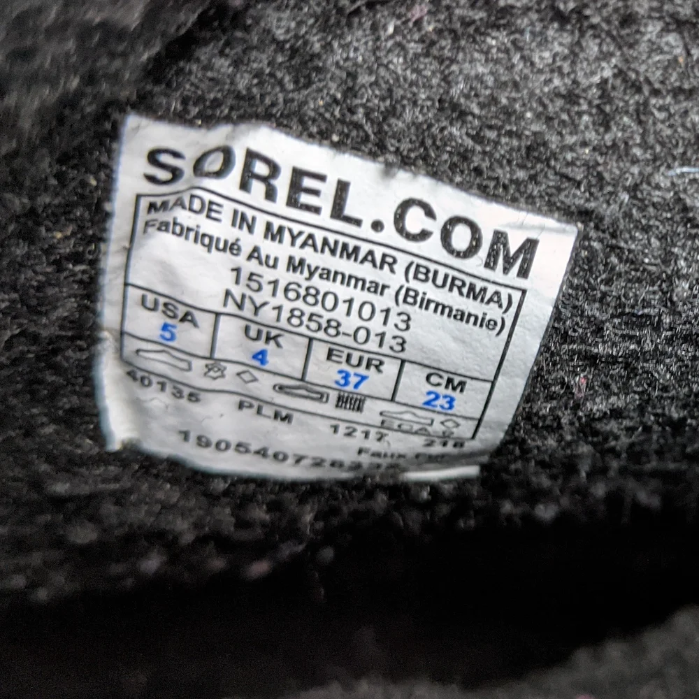 Sorel side up wear