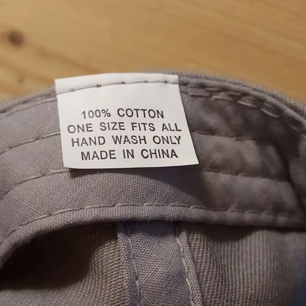 Source Unknown worn cotton back