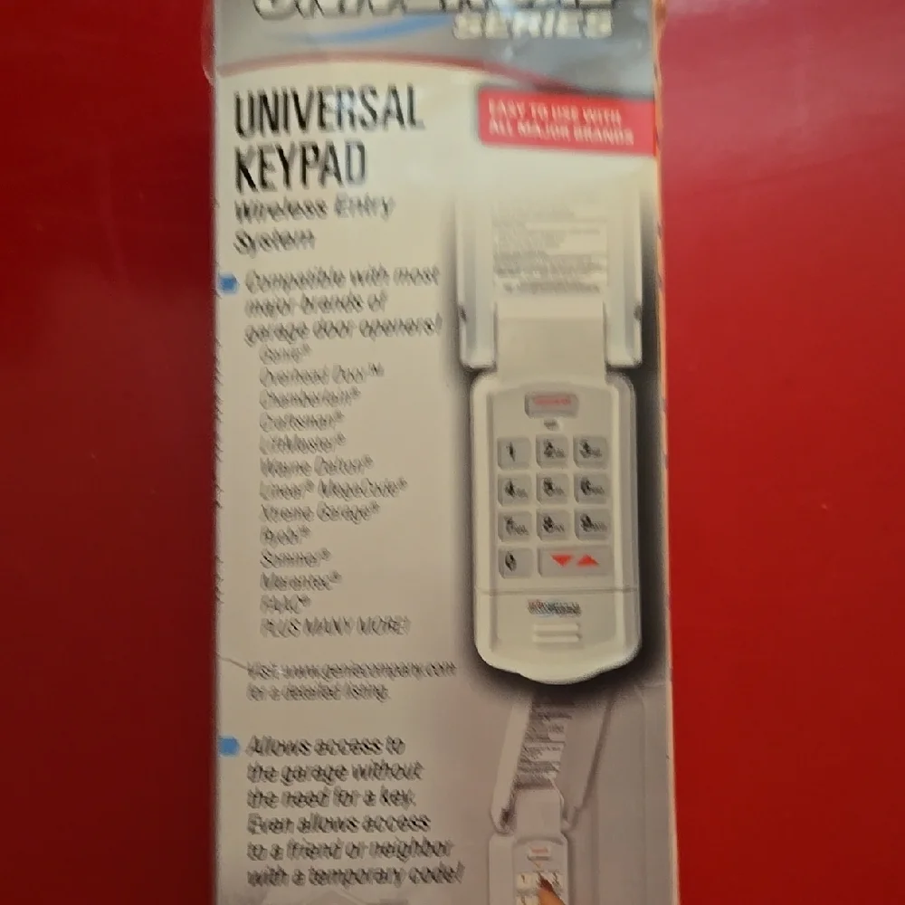GENIE its keypad