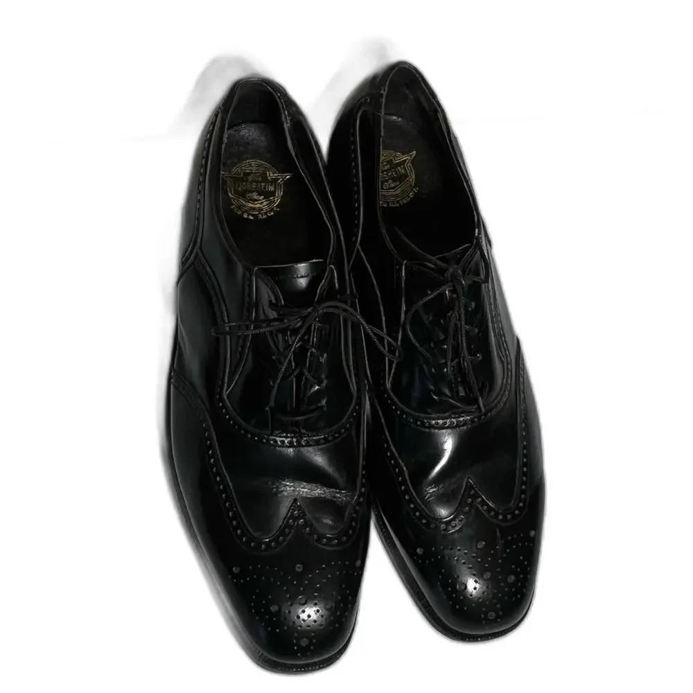 Florsheim black leather