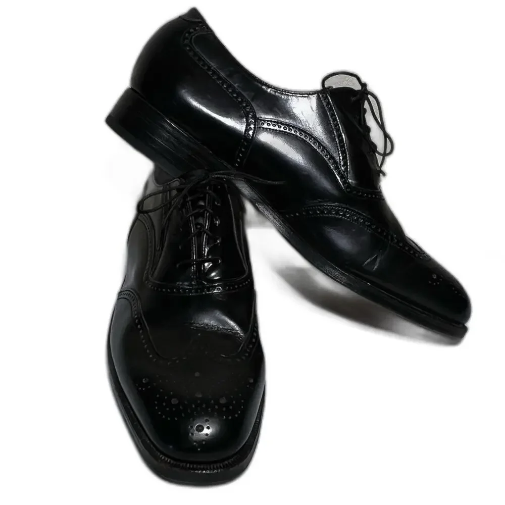 Florsheim black leather