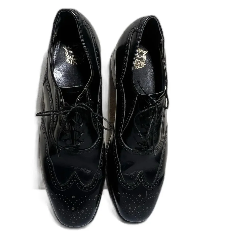 Florsheim black leather