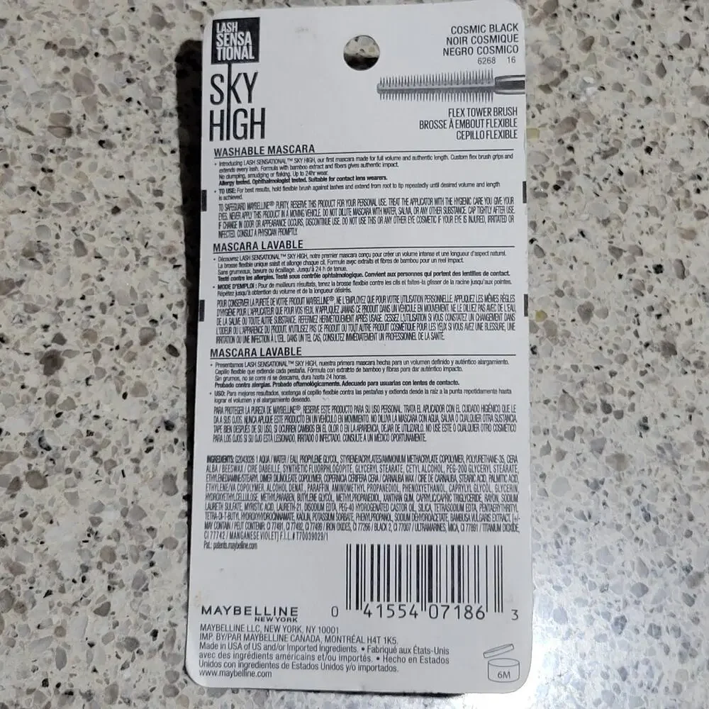 Maybelline collection washable