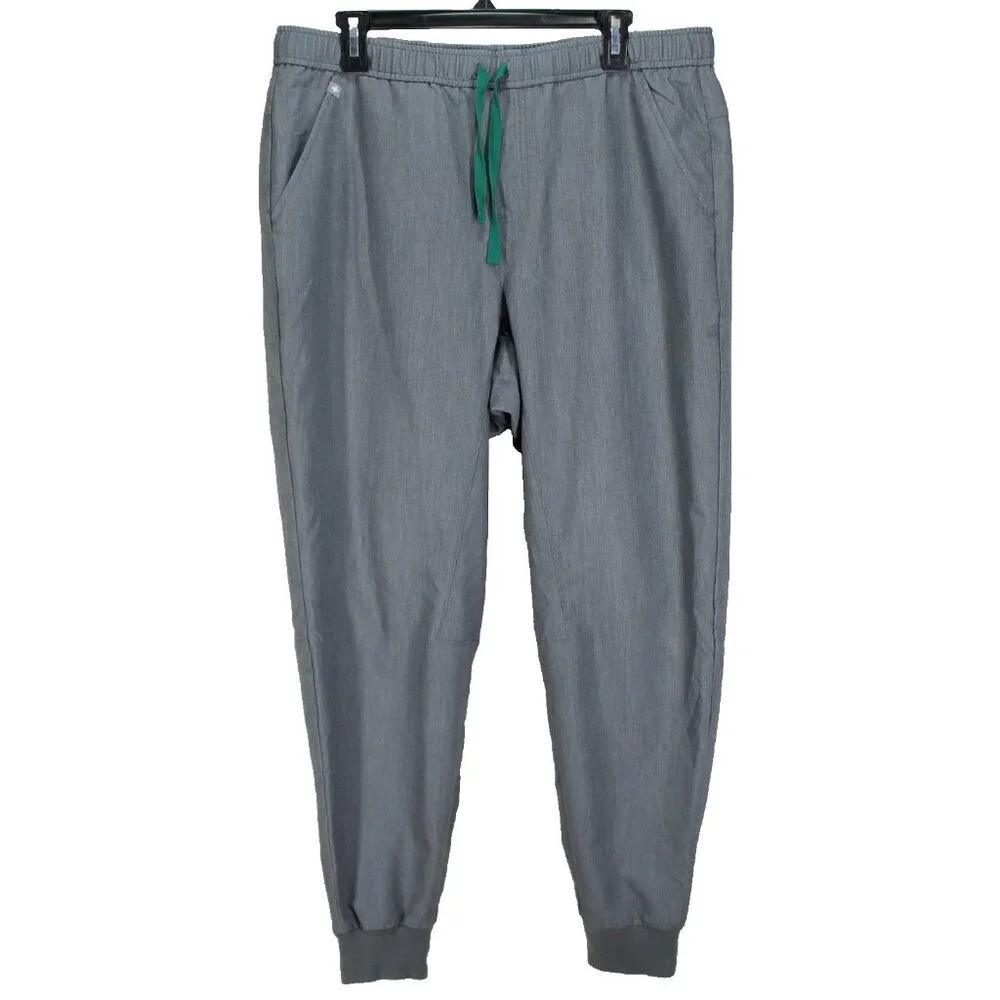 Figs Tansen Jogger Scrub Pants Mens Size XL Graphite Gray Technical Collection