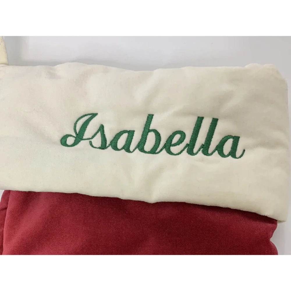 Pottery Barn christmas velvet