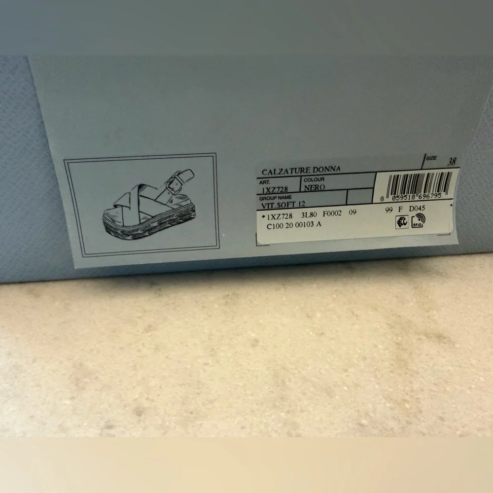 Prada comes box