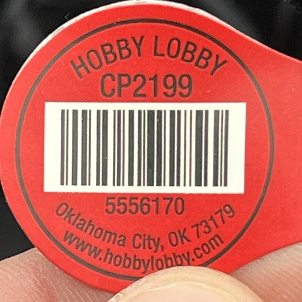 Hobby Lobby black velvet
