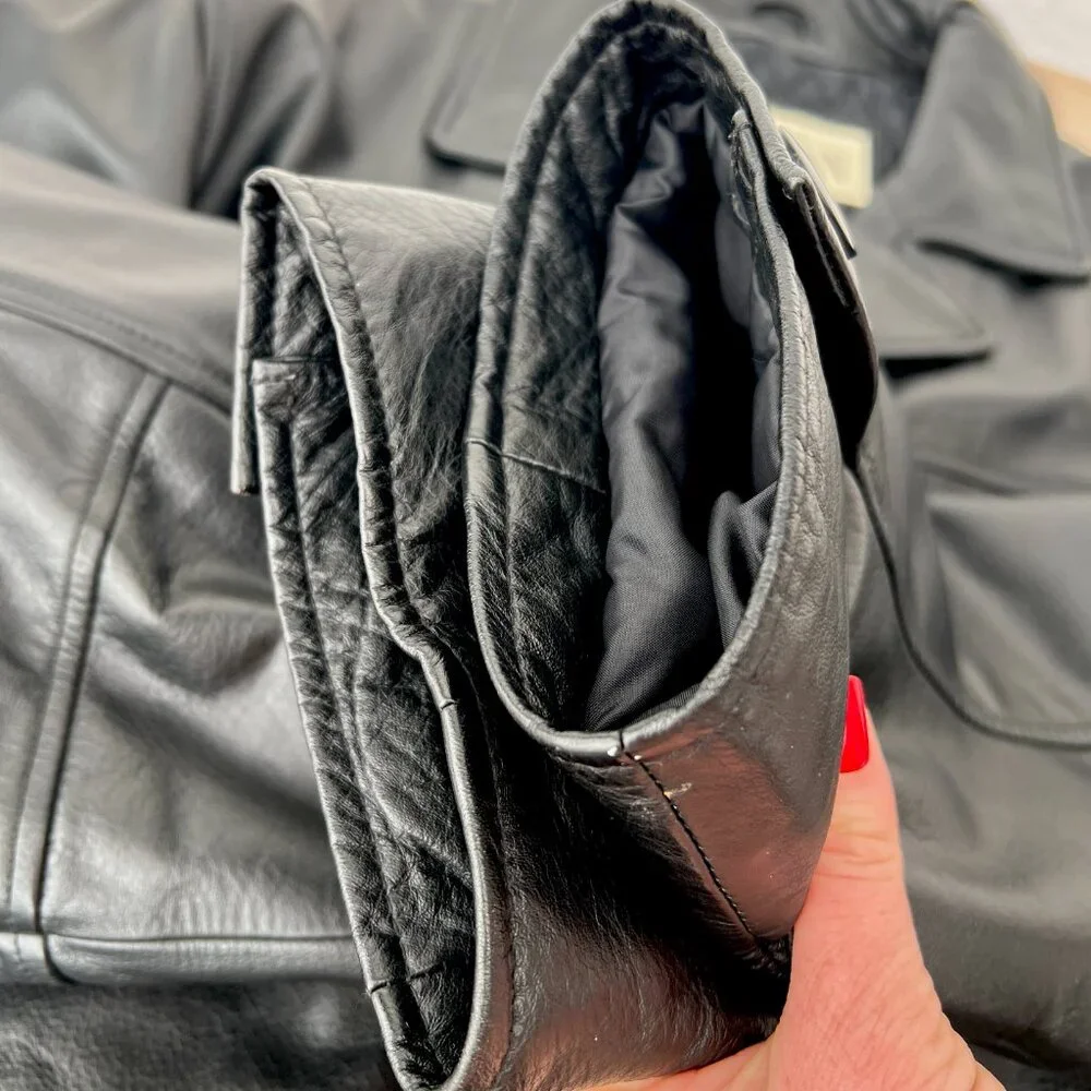 Wilsons Leather zip been soft