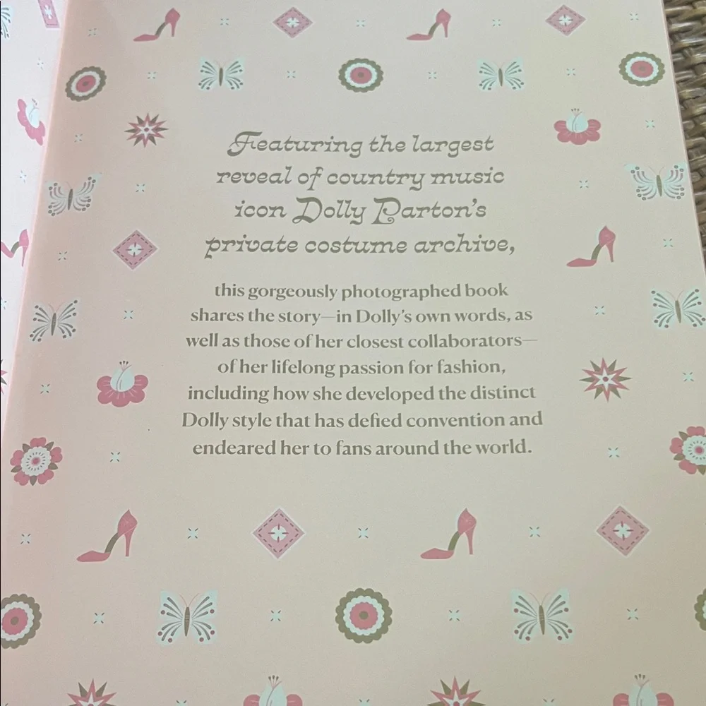 Dolly Parton vibrant book