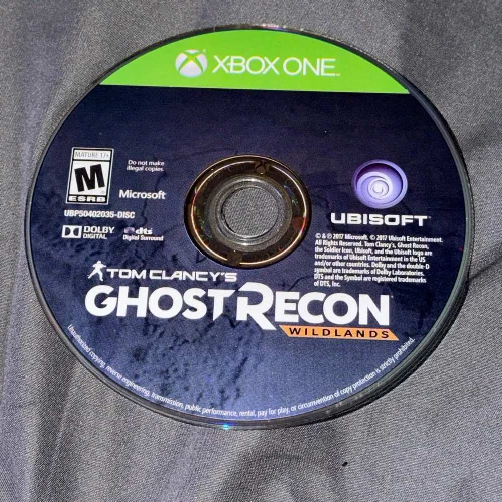 Microsoft Xbox One Ghost Recon Wildlands Video Game Ubisoft Rated M For Mature U