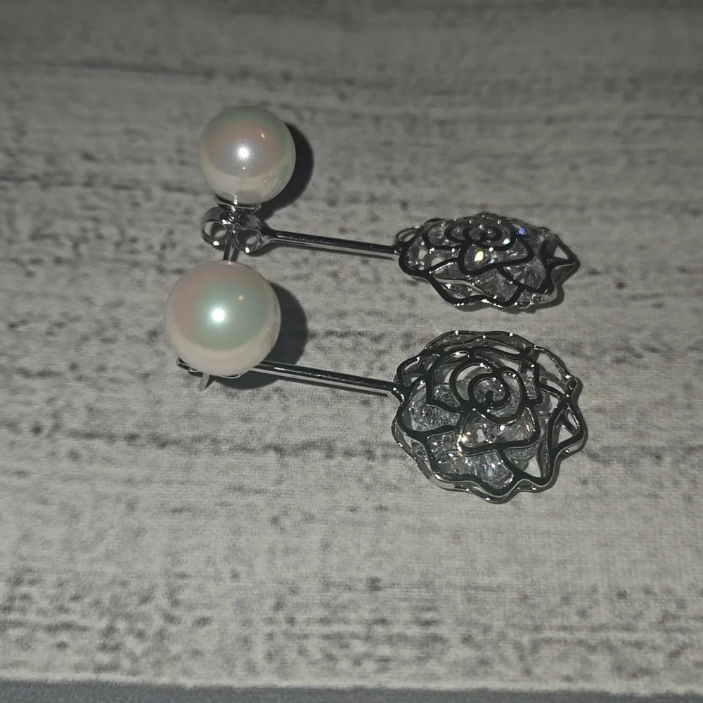 None earrings tag