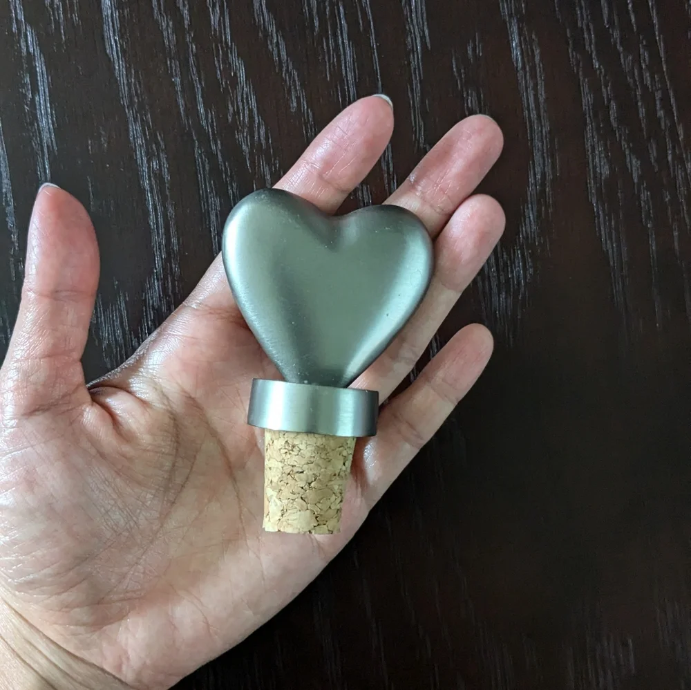 ❤️ West Elm Heart Cork for wine bottles