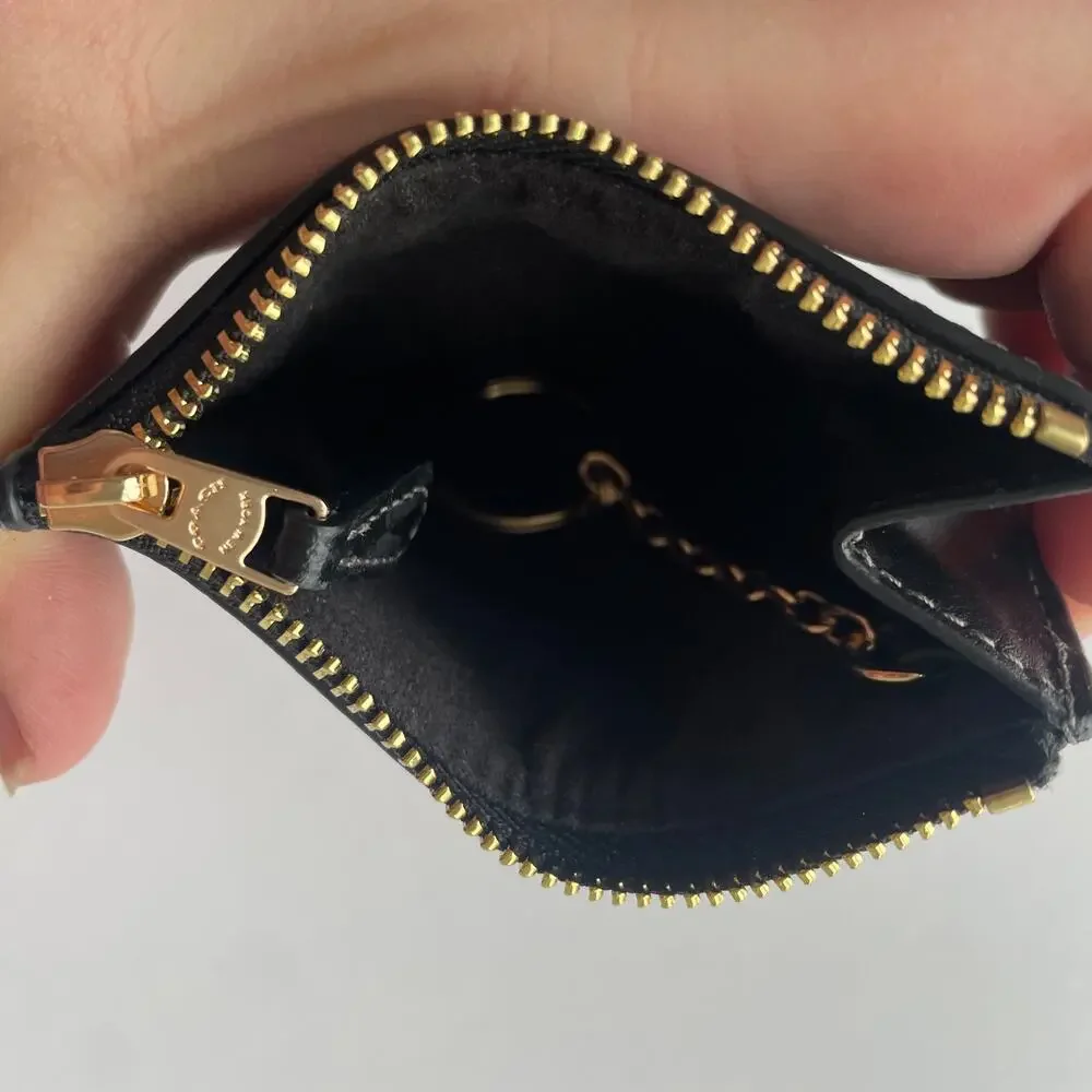 Coach mini fabric case