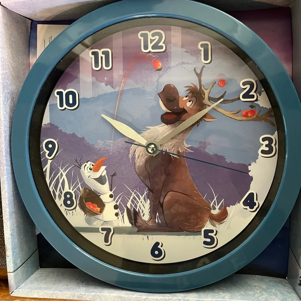 Frozen Themed Wall Clock