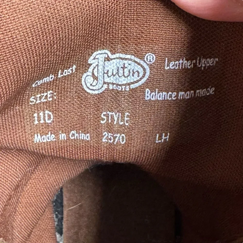 Justin Boots justin men