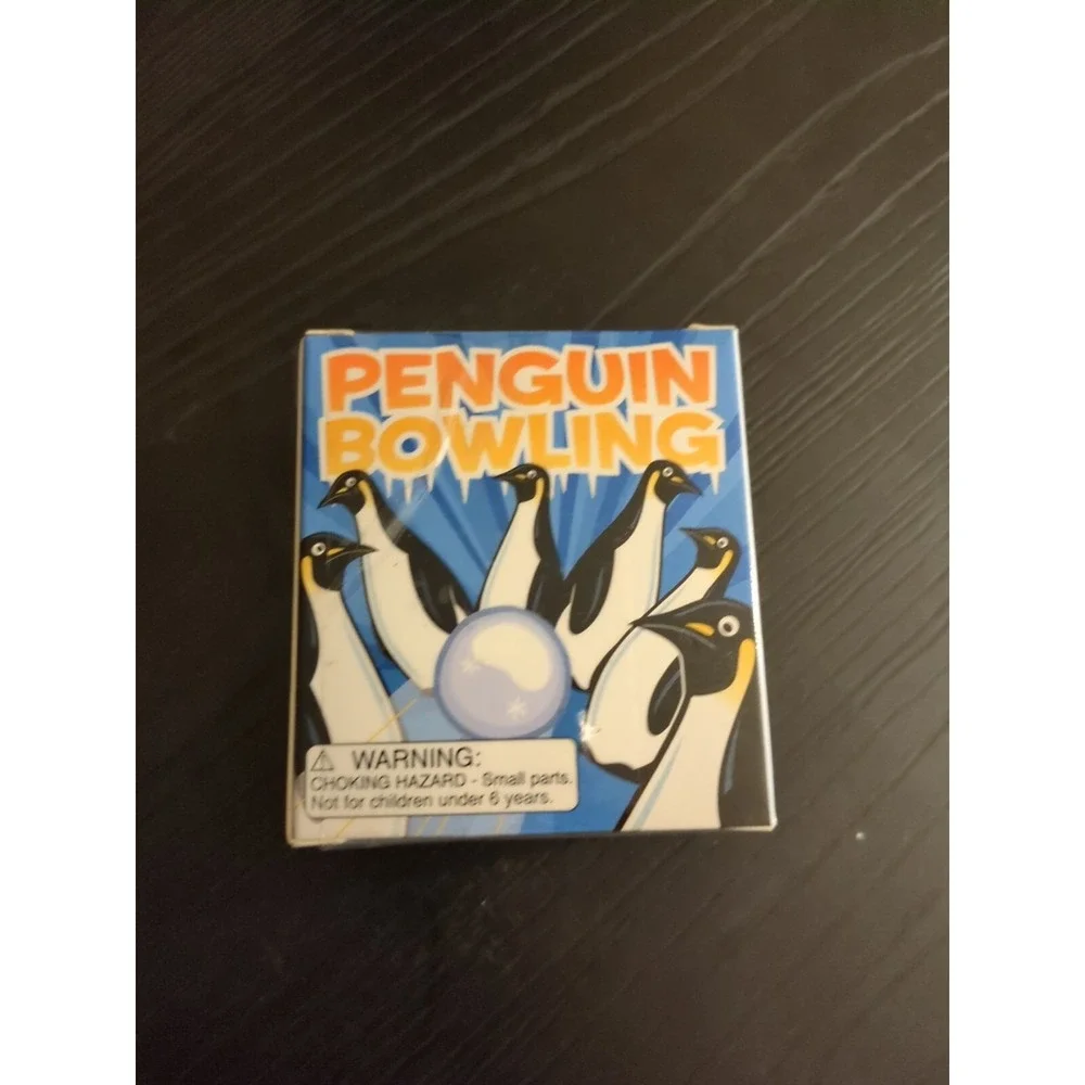 New In Box! RP Minis Penguin Bowling With Book!‎