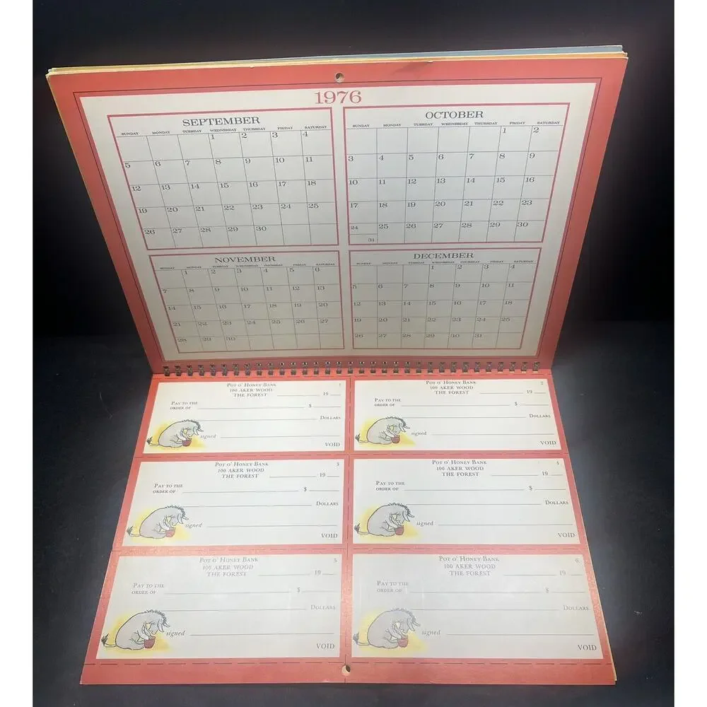 EP Dutton & Co rabbit vintage calendar