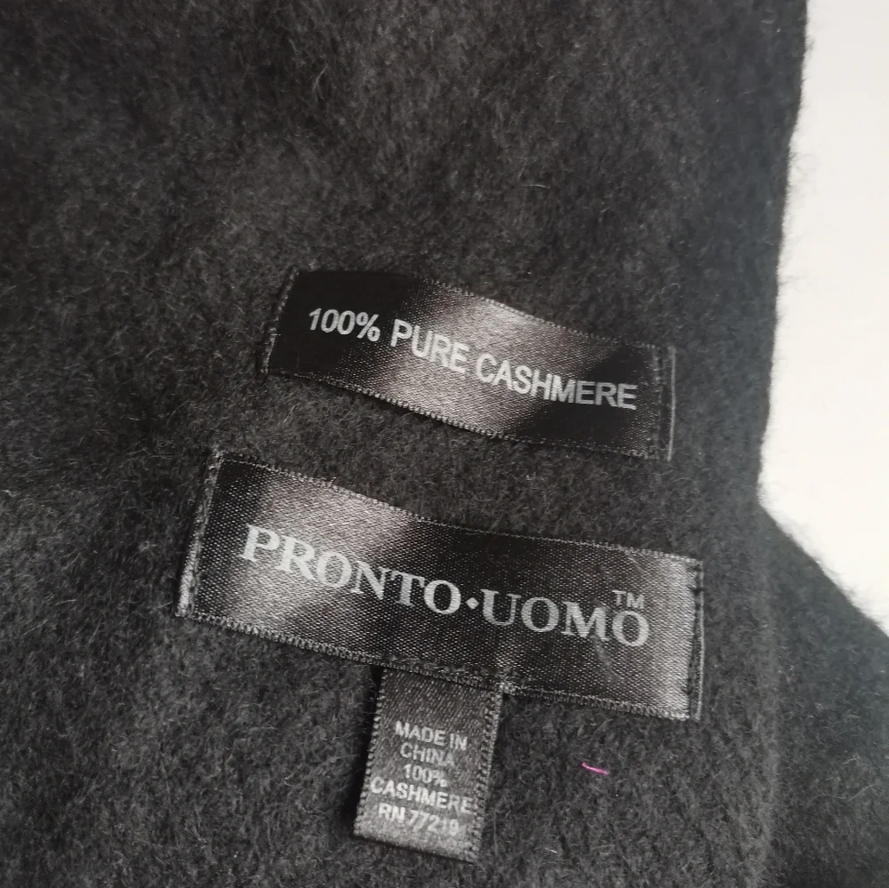 Pronto Uomo excellent smoke cashmere