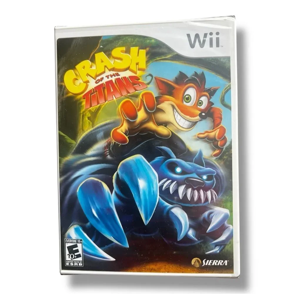 Crash of the Titans Nintendo Wii Game - BRAND NEW FACTORY SEALED Package (2007)