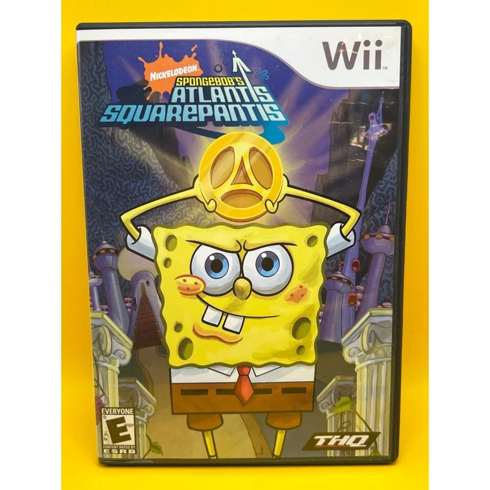 Nintendo wii spongebob