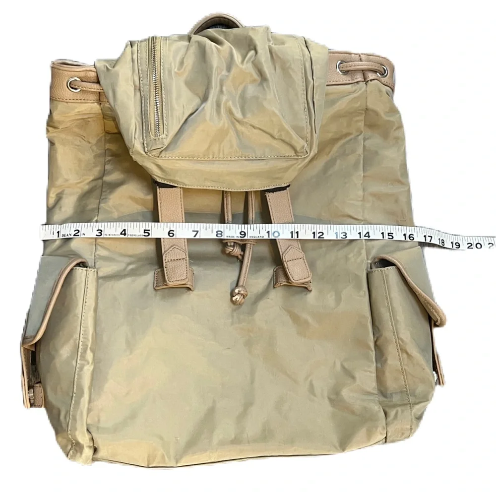 Duchamp tan leather piling
