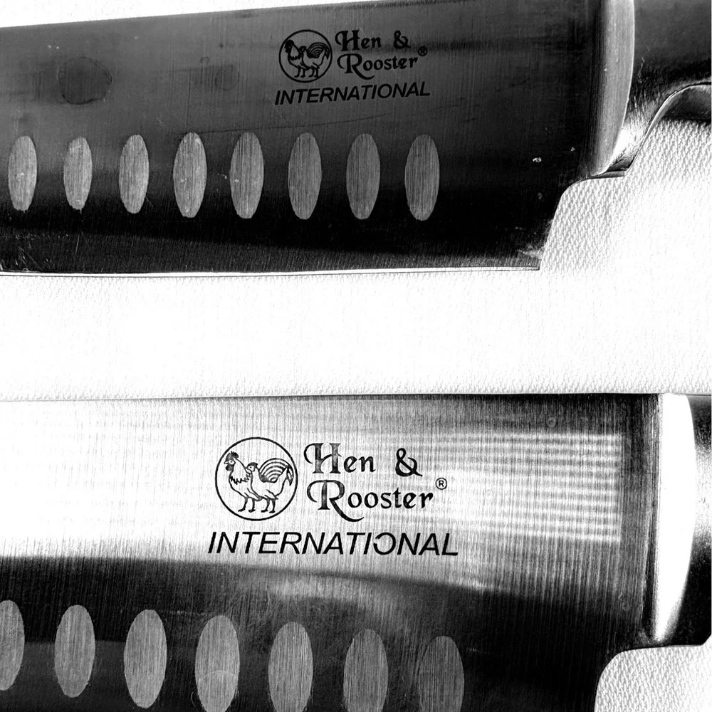 Hen & Rooster blades knives rooster