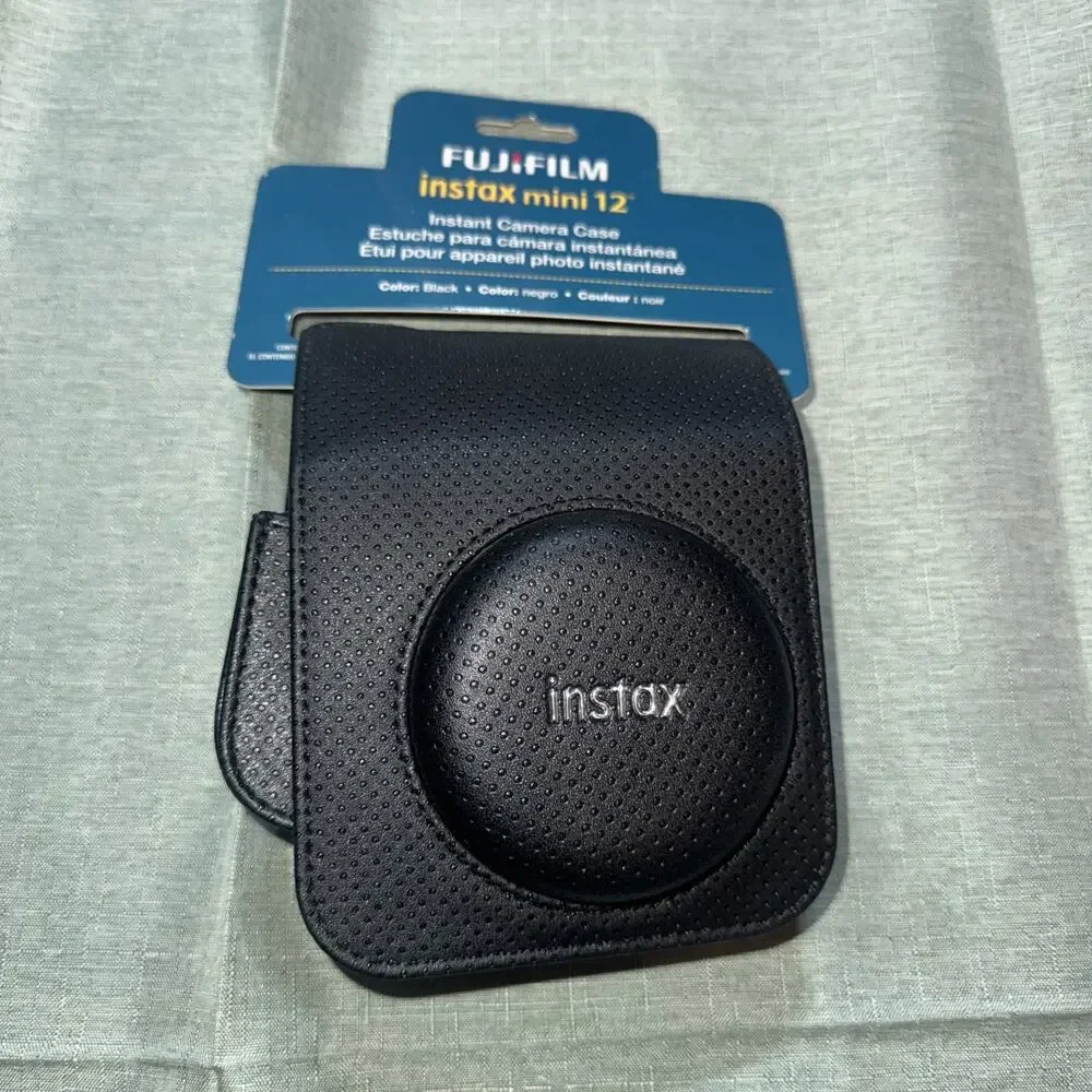 Fujifilm instax mini 12 Camera Case - Black NEW !!!