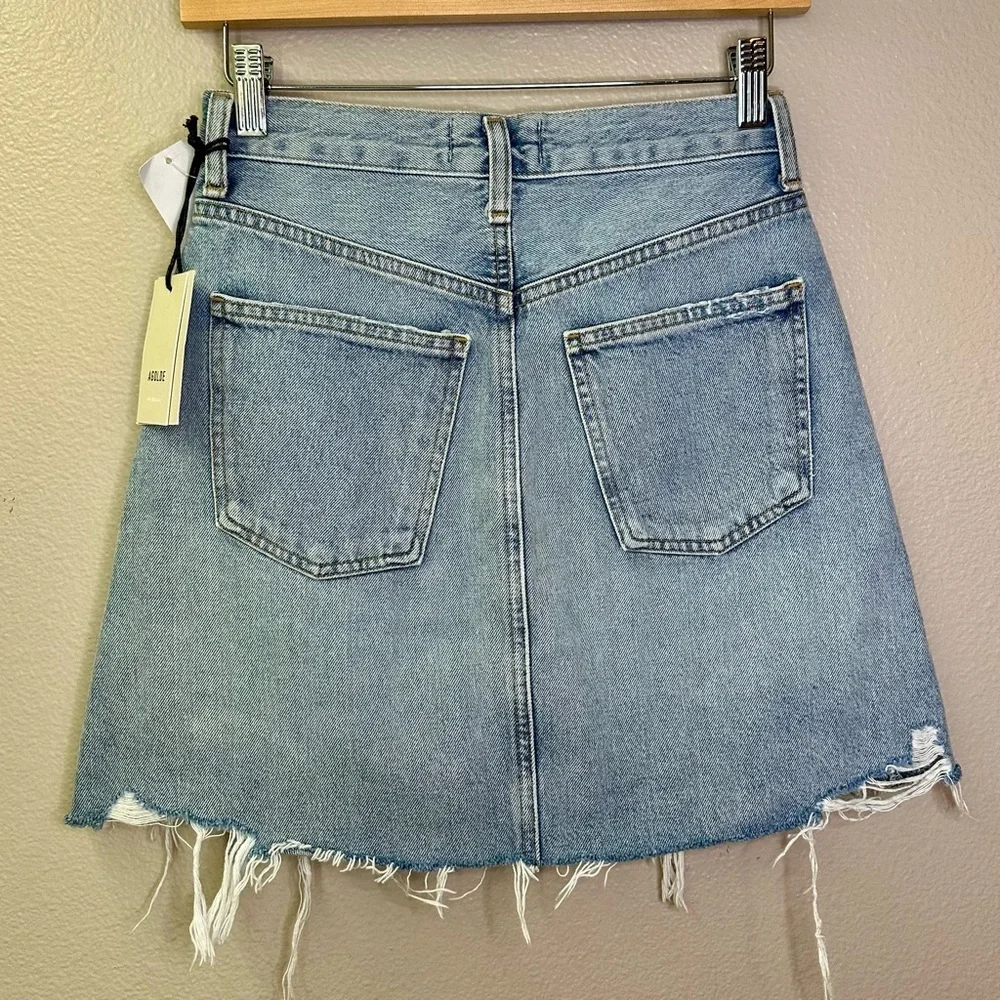 Agolde blue cotton