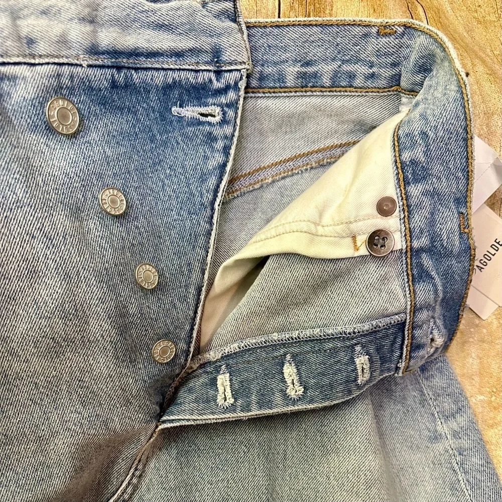 Agolde organic hemline measurements