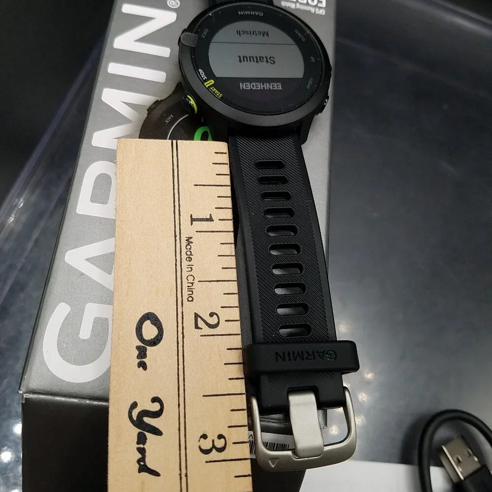 garmin long strap distance