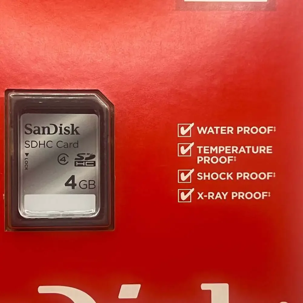 SanDisk 4gb sdhc