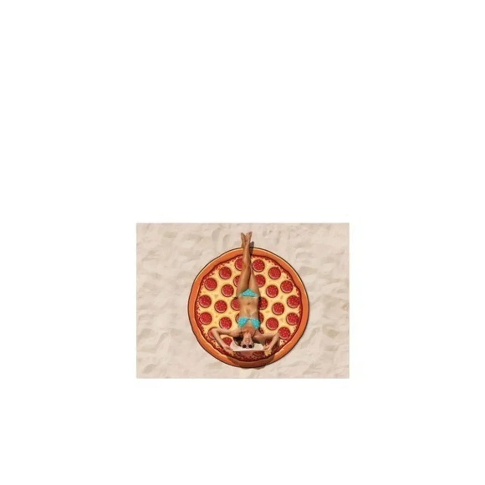 BIGMOUTH INC giant sized fun in the sun beach blanket pizza