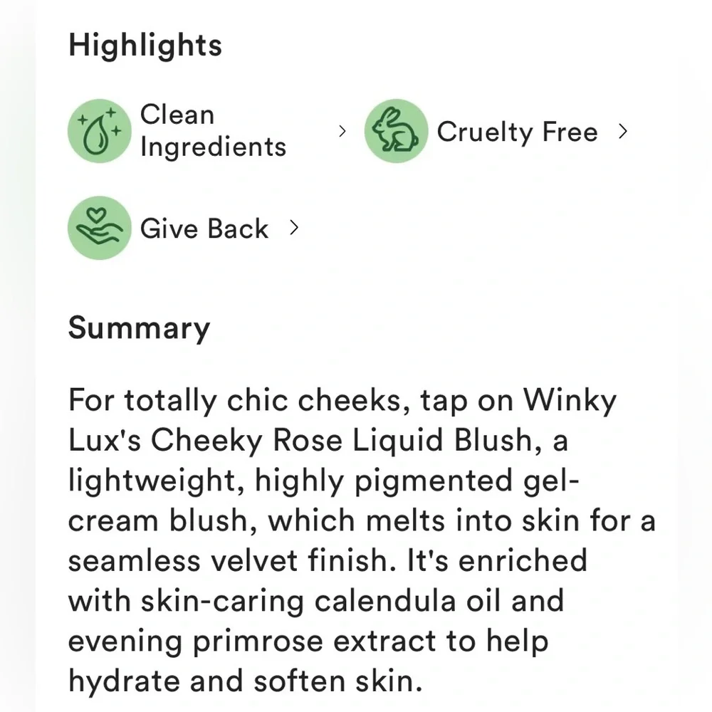 WINKY LUX details sponge