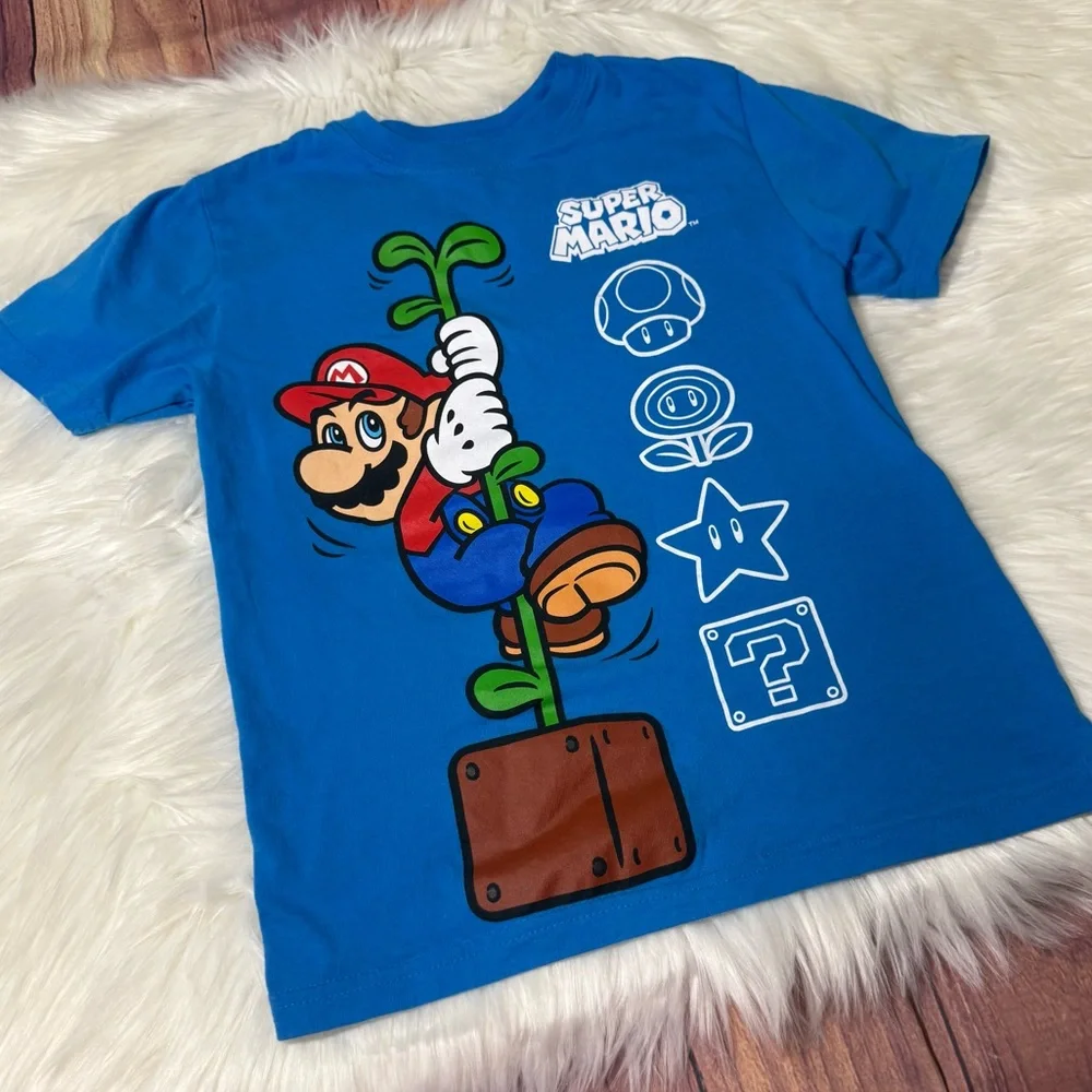 Nintendo vibrant shirt