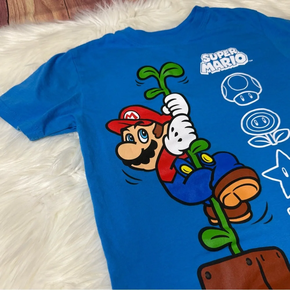 Nintendo super logo worn