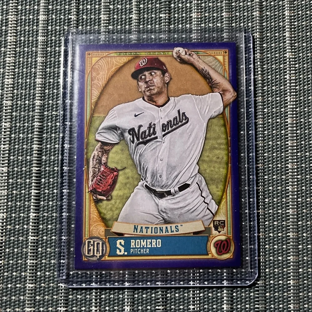 Num RC: 203/250 ⚾️ Seth Romero 2021 Topp’s (GQ) Gypsy Queen Rookie Card #292