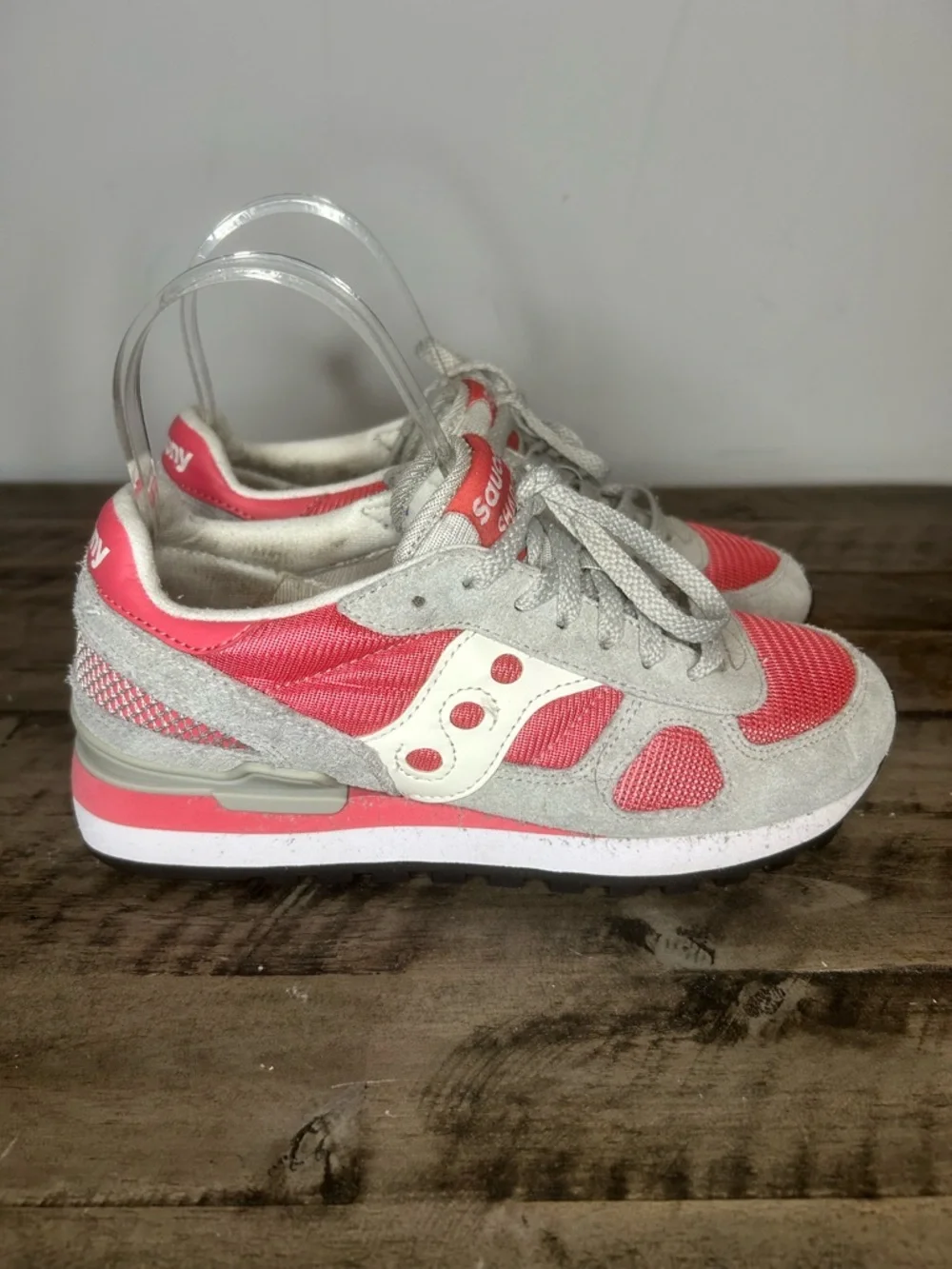 Saucony coral grey