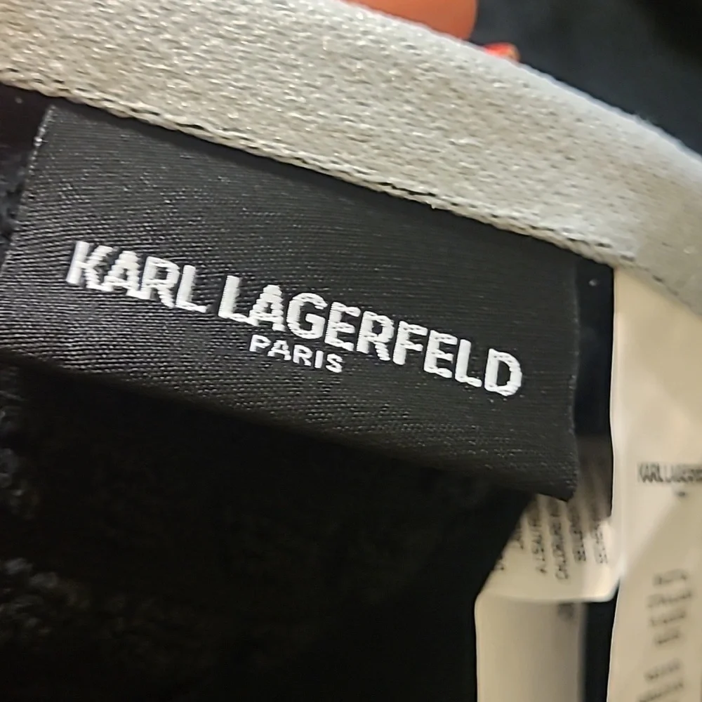 Karl Lagerfeld luxurious black